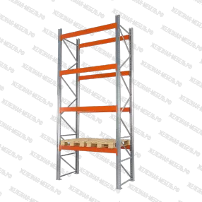 стеллаж грузовой стсм 4500х1800х1000 (4 яруса), усиленный