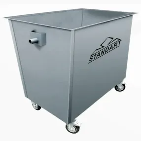 мусорный контейнер 1100л для тбо без крышки