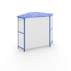 прилавок трапециевидный угол внешний 900х1100х600