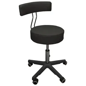 стул мастера монро на чёрном пластмассовом каркасе