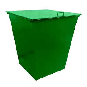 мусорный контейнер 750л для тбо, арт. км 0.75-2, с крышкой