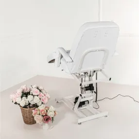 кресло косметологическое элегант 3 (3 электропривода) обивка премиум