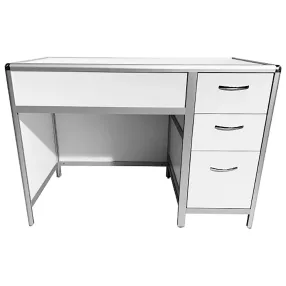 стол лабораторный med 10.003al (белый)