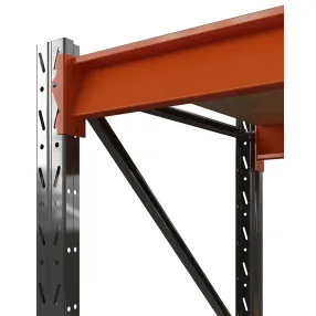 стеллаж оптима 3000х1530х785 (3 яруса, настил фанера)