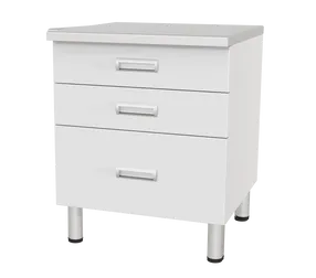 стол лабораторный однотумбовый с тремя ящиками сл-02-«мск» (сл-02-104)