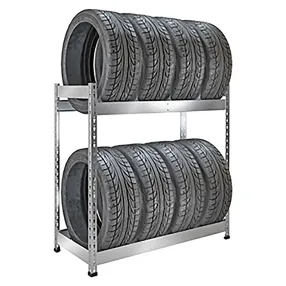 стойка для колес sb 1153х1167х525 для хранения 8 шин оцинкованный