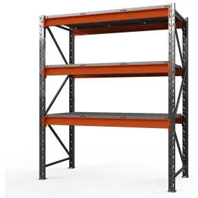 стеллаж оптима 2000х1250х785 (3 яруса без настила)