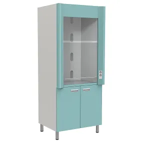 шкаф вытяжной forlab шв-01-950 стандарт (шв-01-мск) химпластик