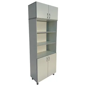 шкаф медицинский стр мд 103.13 + антресоль стр мд 112.02 (белый)