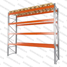 стеллаж грузовой стсм 3500х3600х1000 (4 яруса), усиленный