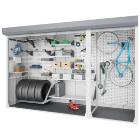 шкаф для паркинга 2300х4000х600 (двухсекционный)