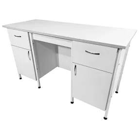 стол лабораторный сл 12.017 (белый)