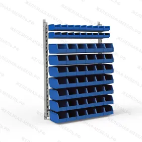 стеллаж настенный №176 (1370х950х63)