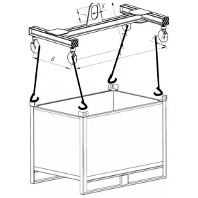 контейнер для склада и производства кг 14