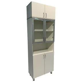 шкаф медицинский стр мд 103.33 + антресоль стр мд 112.02 (белый)