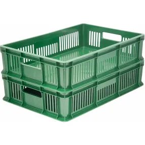 ящик п/э 600х400х140 мм дно сплош. стенки перф. с ручками арт. 705.02.01