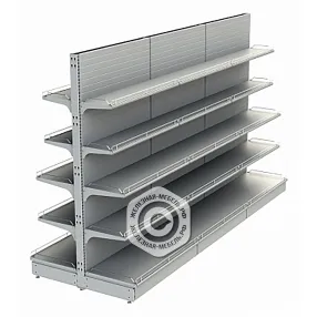 стеллаж торговый островной 25 серия