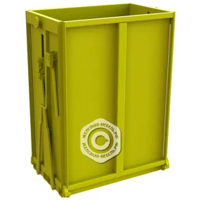 контейнер металлический с откидным дном кг м-314