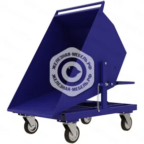тележка под металлическую стружку и сож (без колёс)