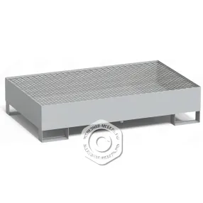 поддон для хранения 2-х бочек пдб-02п, настил пвл, ширина 1350