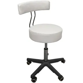 стул мастера монро на чёрном пластмассовом каркасе