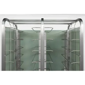 тележка шпилька закрытая с 3-х сторон цветным алюкобондом тшрзппра-12х2/360/540