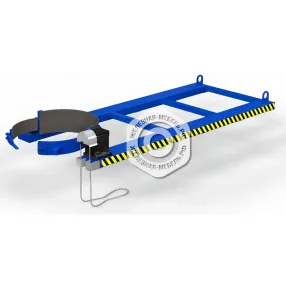 кантователь (захват) для бочки механический (лонг) 2340x970x160