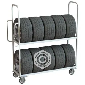 тележка для автомобильных шин 1600х1500х450 (без колёс)