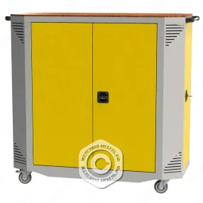 тележка для 75 планшетов с электросхемой