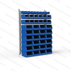 стеллаж настенный №200 (1370х950х63)