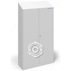 шкаф для 5-ти кислородных баллонов на 10 л. шгбк-014 усиленный с наклонной крышей