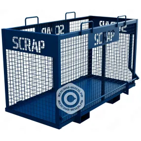 контейнер саморазгружающийся сетчатый кгс-1310