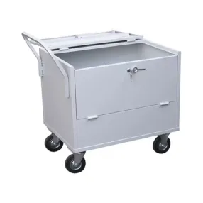 тележка для денег средняя с двумя крышками