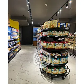 стеллаж торговый торцевой полукруглый 25 серия