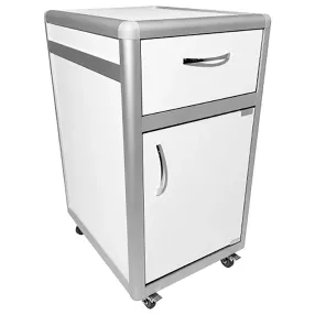 тумба лабораторная med 16.014al (белый)