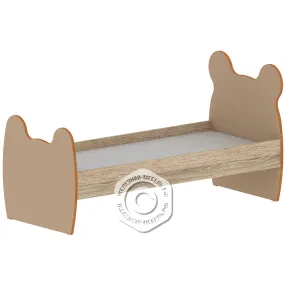 кровать детская «медвежонок» мдф дк-ад-52