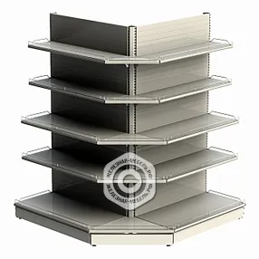 стеллаж торговый внешнего угла 25 серия