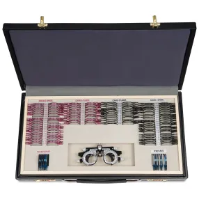 набор пробных очковых линз № 2 с оправой на 158 линз (металл с поверкой)