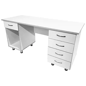 стол медицинский md см 10.14 (белый)