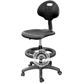 стул лабораторный полиуретановый кр11-в