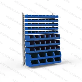 стеллаж настенный №190 (1370х950х63)