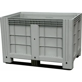 контейнер 1200х800х800 мм сплошной на полозьях арт. sdbox 1208 ss