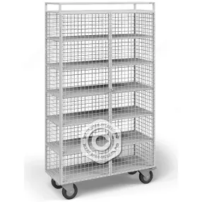 стеллаж передвижной для хранения инвентаря закрытого типа 2000х1230х500