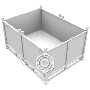 модульный контейнер металлический штабелируемый 840х1600х1200