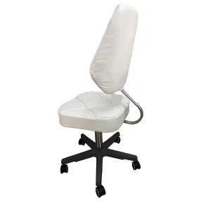 стул мастера грэй на чёрном пластмассовом каркасе