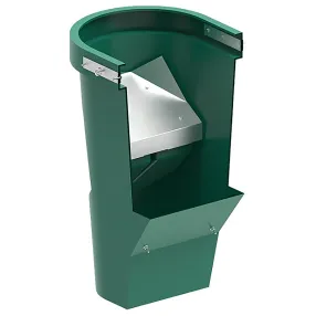 гаситель скорости пластиковый зеленый, без цепей