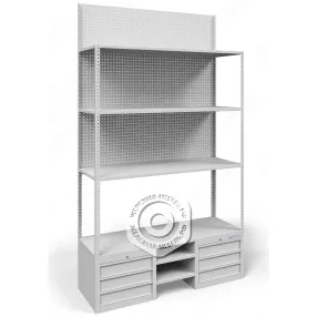 стеллажный комплекс для инструментов 3000х1900х600