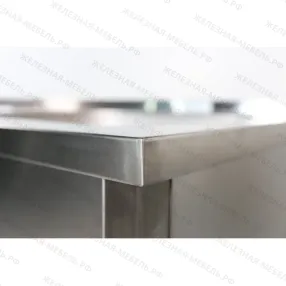 стол производственный спрп - 860х1500х800 «profi ral», сбор отходов, борт (полка-обвязка)