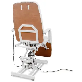 кресло косметологическое элегант 2 (2 электропривода) обивка премиум