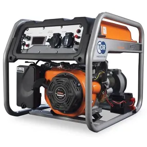 генератор бензиновый tor km4000h 2,8 квт 220в 16 л с кнопкой запуска